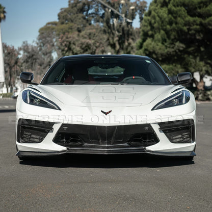 Corvette C8 Stingray DRY CARBON FIBER Front Splitter [Z06 / Z07 Conversion Package] image 31