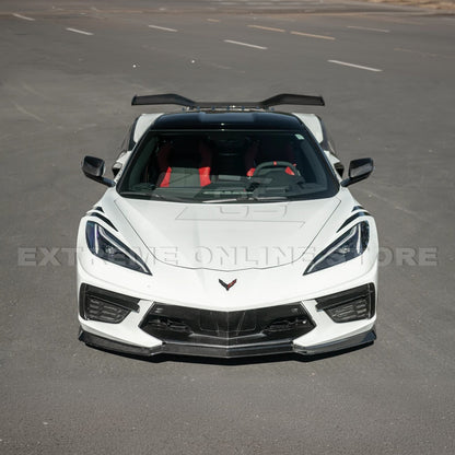 Corvette C8 Stingray DRY CARBON FIBER Front Splitter [Z06 / Z07 Conversion Package] image 32