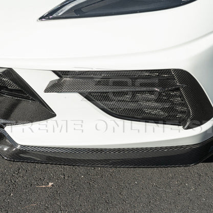 Corvette C8 Stingray DRY CARBON FIBER Front Splitter [Z06 / Z07 Conversion Package] image 41