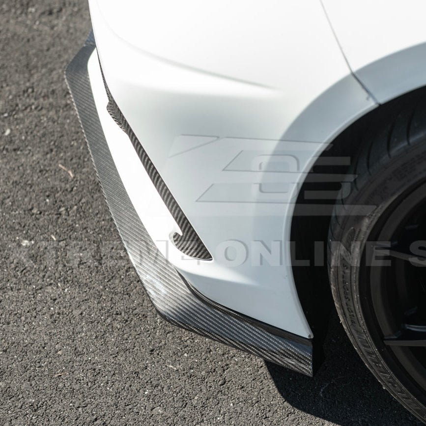 Corvette C8 Stingray DRY CARBON FIBER Front Splitter [Z06 / Z07 Conversion Package] image 42