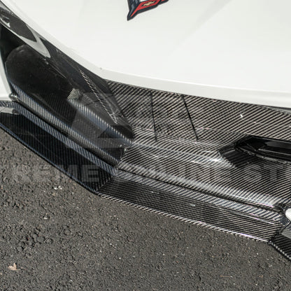 Corvette C8 Stingray DRY CARBON FIBER Front Splitter [Z06 / Z07 Conversion Package] image 38