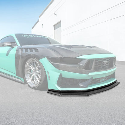 2024+ Ford Mustang Front Bumper Lip Splitter Panel image 2