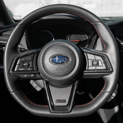 2022-Up Subaru WRX Steering Wheel Trim Cover image 1