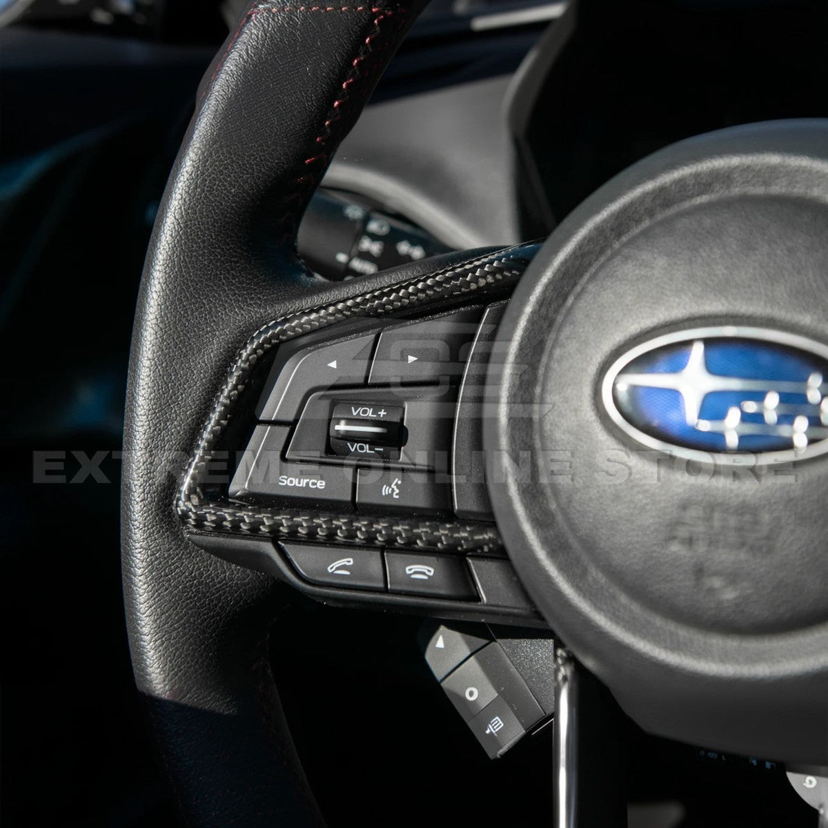 2022-Up Subaru WRX Steering Wheel Trim Cover image 4