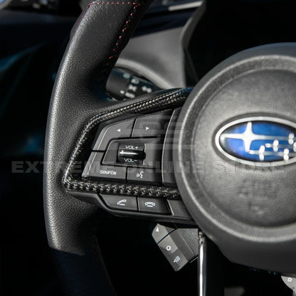 2022-Up Subaru WRX Steering Wheel Trim Cover image 4