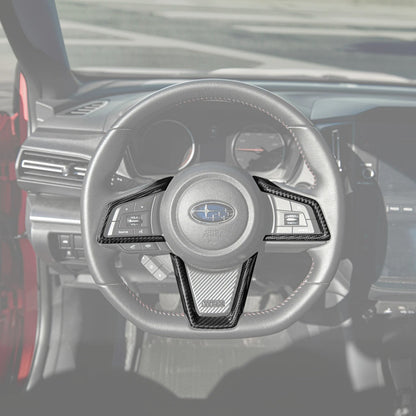 2022-Up Subaru WRX Steering Wheel Trim Cover image 3