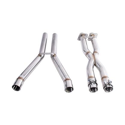 2009-13 Chevrolet Corvette C6 6.2L V8 LS3 Stainless Steel 2.5 In X Pipe image 2