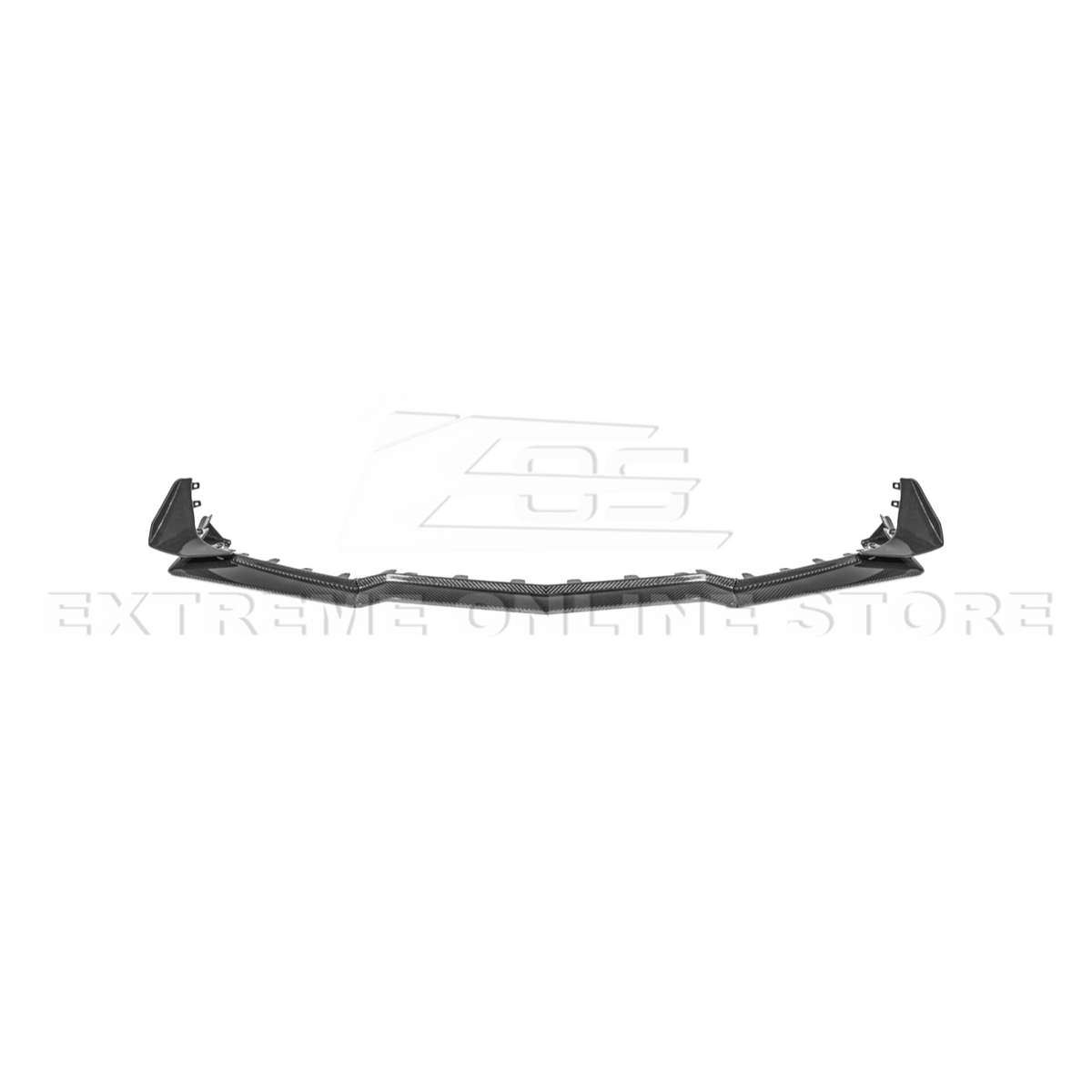 Corvette C8 Z06 / E-Ray DRY CARBON FIBER Front Splitter & Canards [Z07 Extended Package] image 22