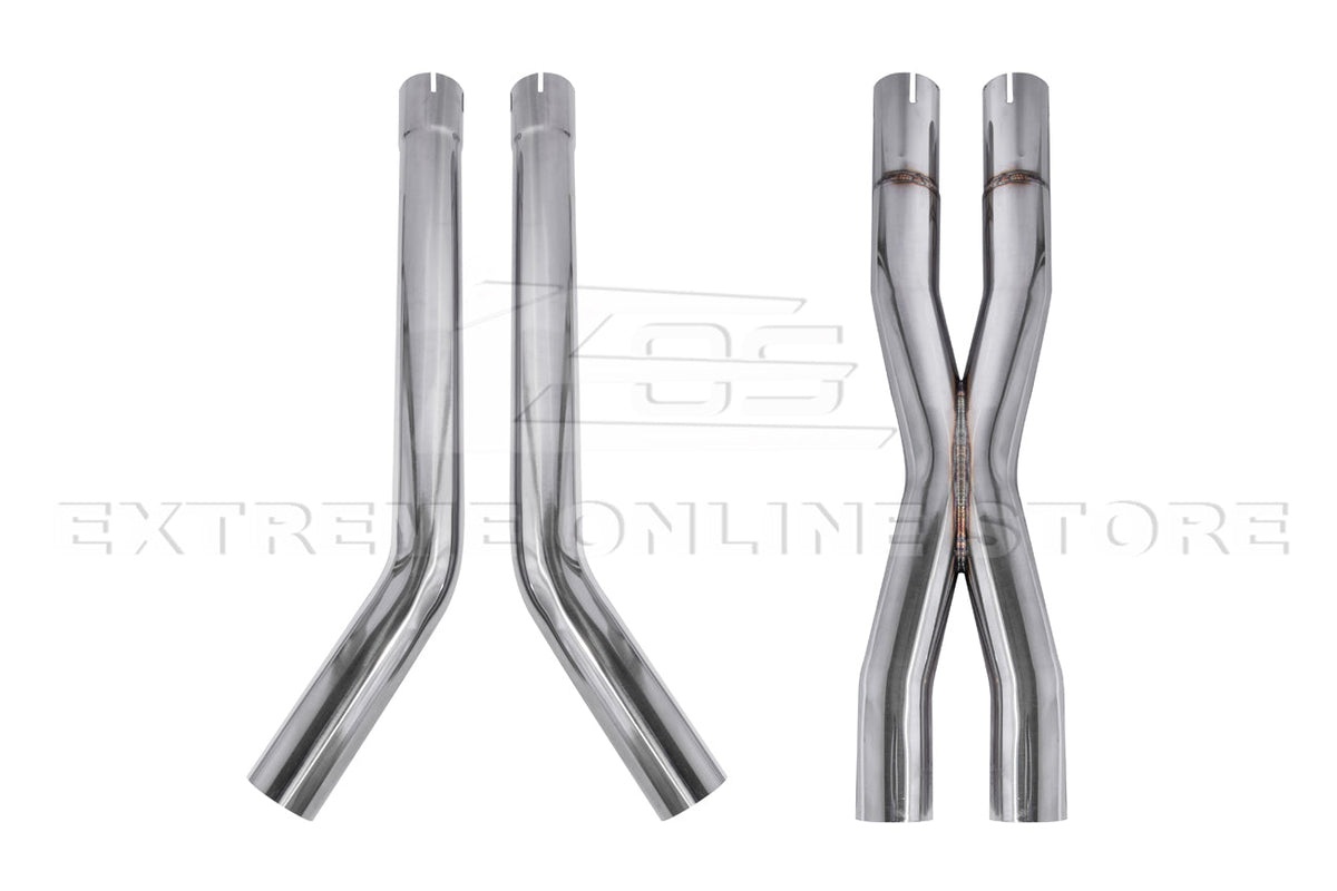 2024+ Ford Mustang S650 GT Straight Mid Pipe image 7