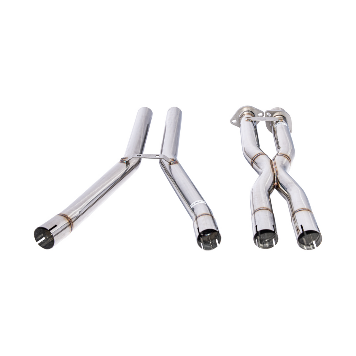 2005-08 Chevrolet Corvette C6 6.0L 6.2L T-304 Stainless Steel 2.5 In X Pipe image 2