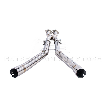 2005-08 Chevrolet Corvette C6 6.0L 6.2L T-304 Stainless Steel 2.5 In X Pipe image 5