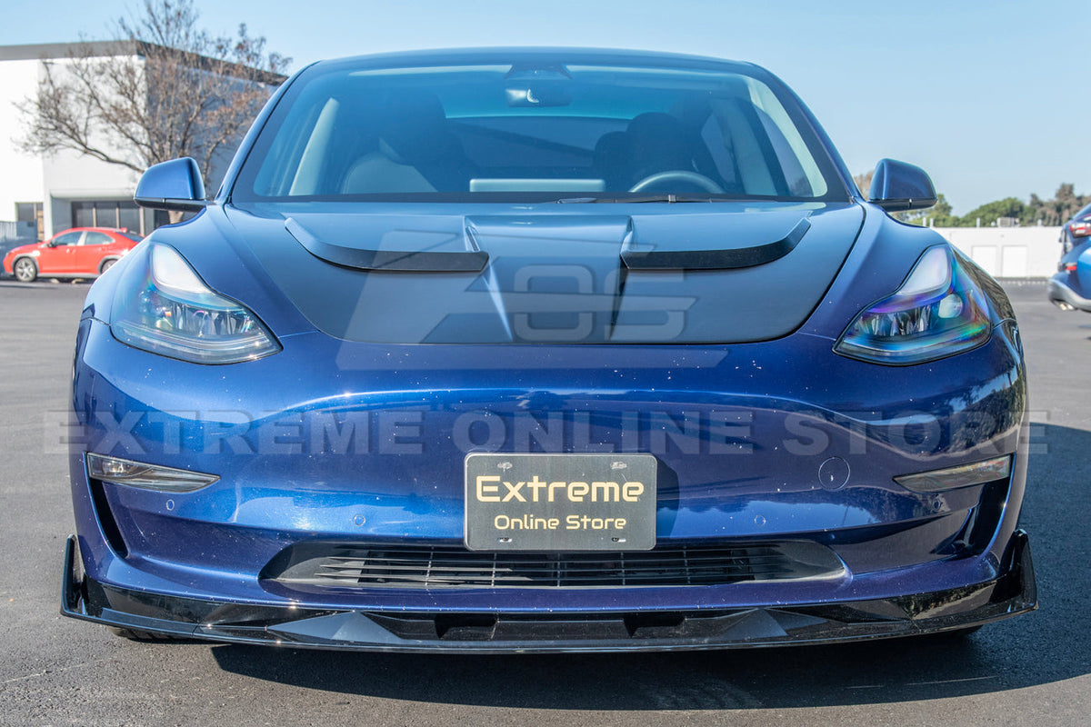 2017-23 Tesla Model 3 Track Front Splitter image 6