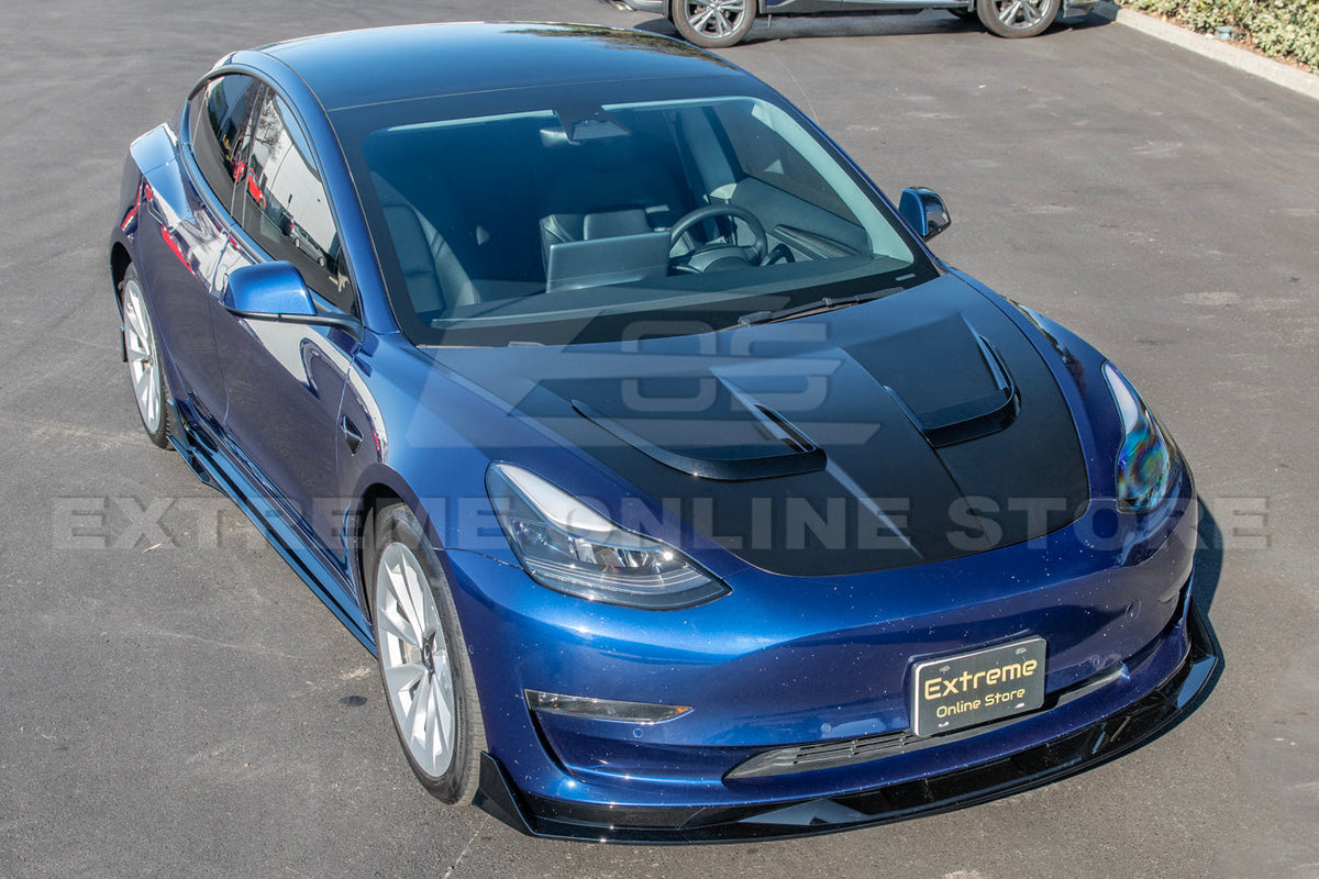 2017-23 Tesla Model 3 Track Front Splitter image 3