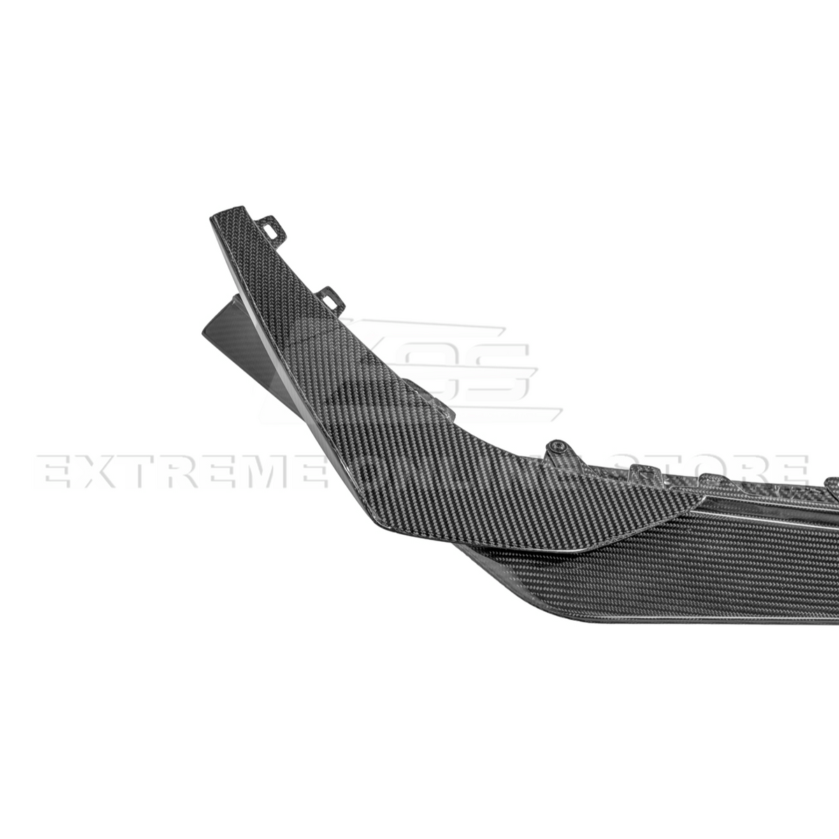 Corvette C8 Z06 / E-Ray DRY CARBON FIBER Front Splitter & Canards [Z07 Extended Package] image 24