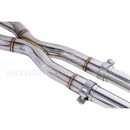2005-08 Chevrolet Corvette C6 6.0L 6.2L T-304 Stainless Steel 2.5 In X Pipe image 9