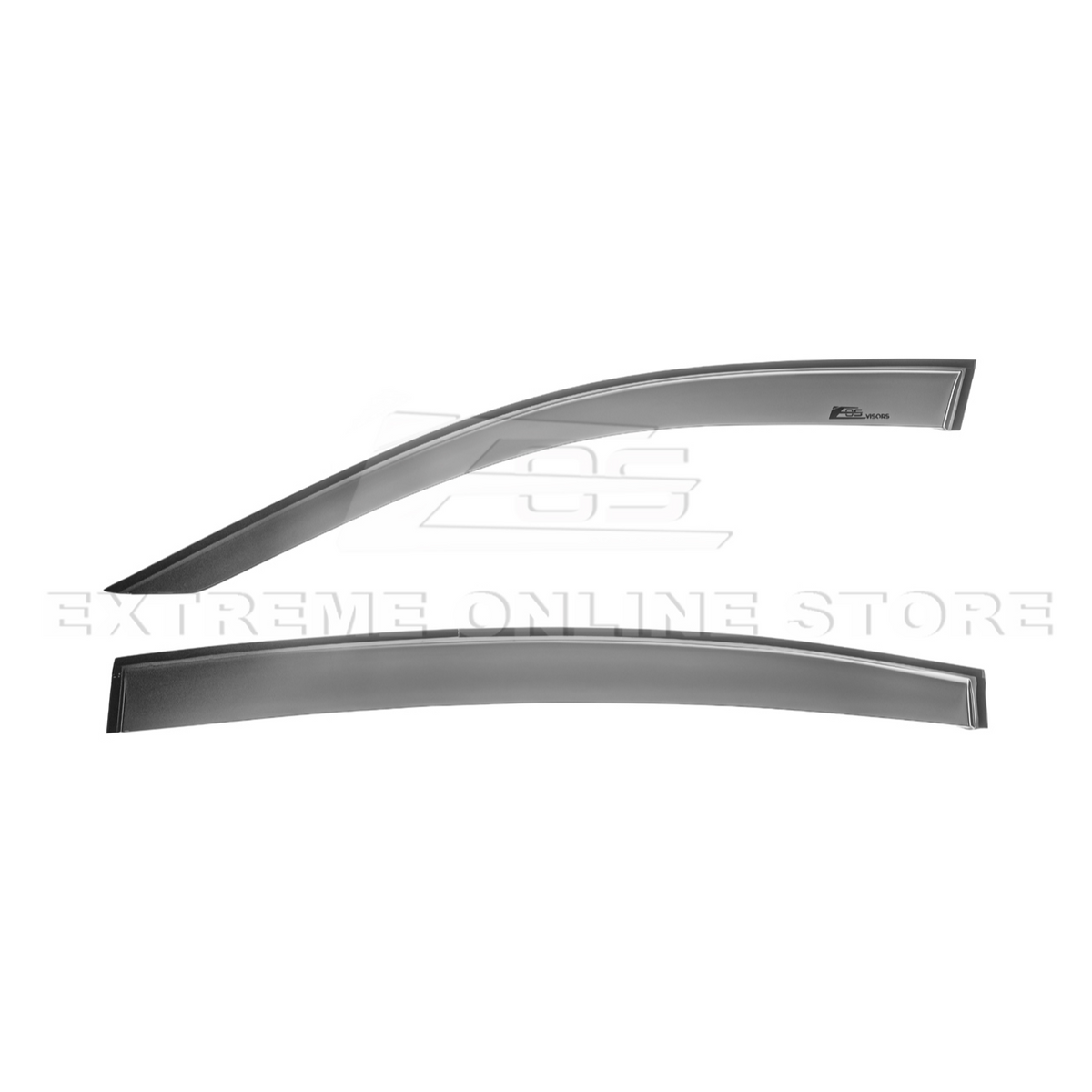 20-Up Cadillac CT5 Smoke Tinted Side Vent Window Rain Deflectors image 4