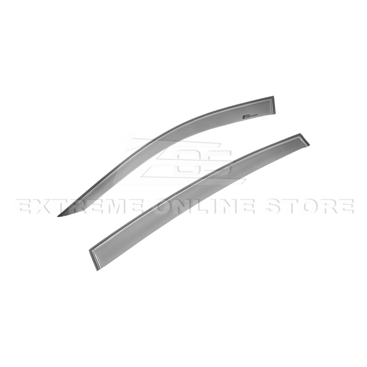 20-Up Cadillac CT5 Smoke Tinted Side Vent Window Rain Deflectors image 5
