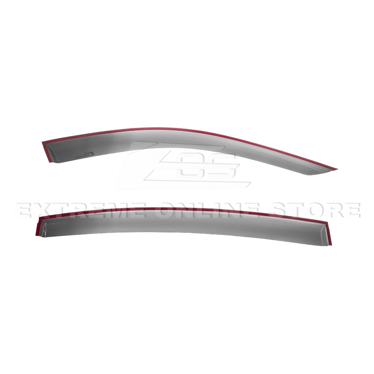 20-Up Cadillac CT5 Smoke Tinted Side Vent Window Rain Deflectors image 6