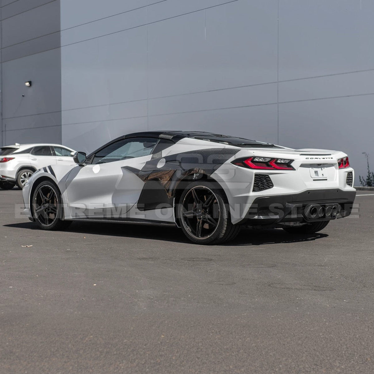 Corvette C8 Z06 Package Rear Center Quad Exit Diffuser image 4
