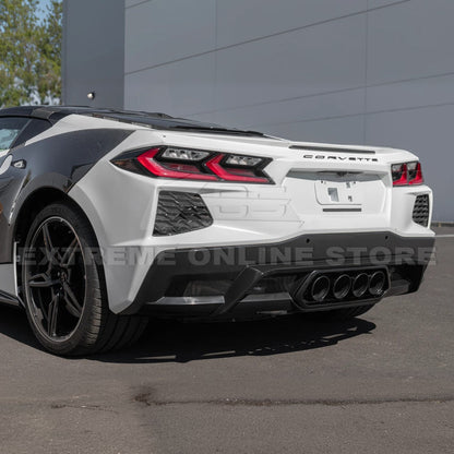 Corvette C8 Z06 Package Rear Center Quad Exit Diffuser image 5