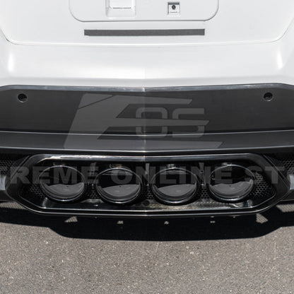 Corvette C8 Z06 Package Rear Center Quad Exit Diffuser image 11