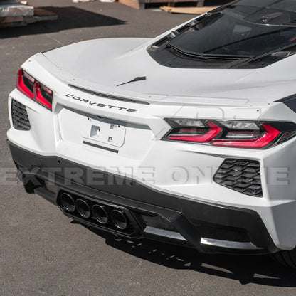 Corvette C8 Z06 Package Rear Center Quad Exit Diffuser image 17