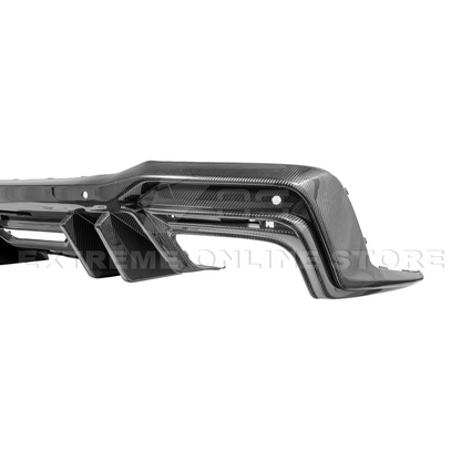 2024+ Ford Mustang V2 Package Carbon Fiber Rear Bumper Diffuser image 67