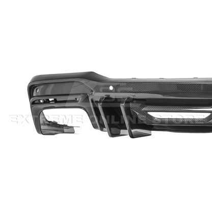 2024+ Ford Mustang V2 Package Carbon Fiber Rear Bumper Diffuser image 65