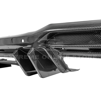 2024+ Ford Mustang V2 Package Carbon Fiber Rear Bumper Diffuser image 69