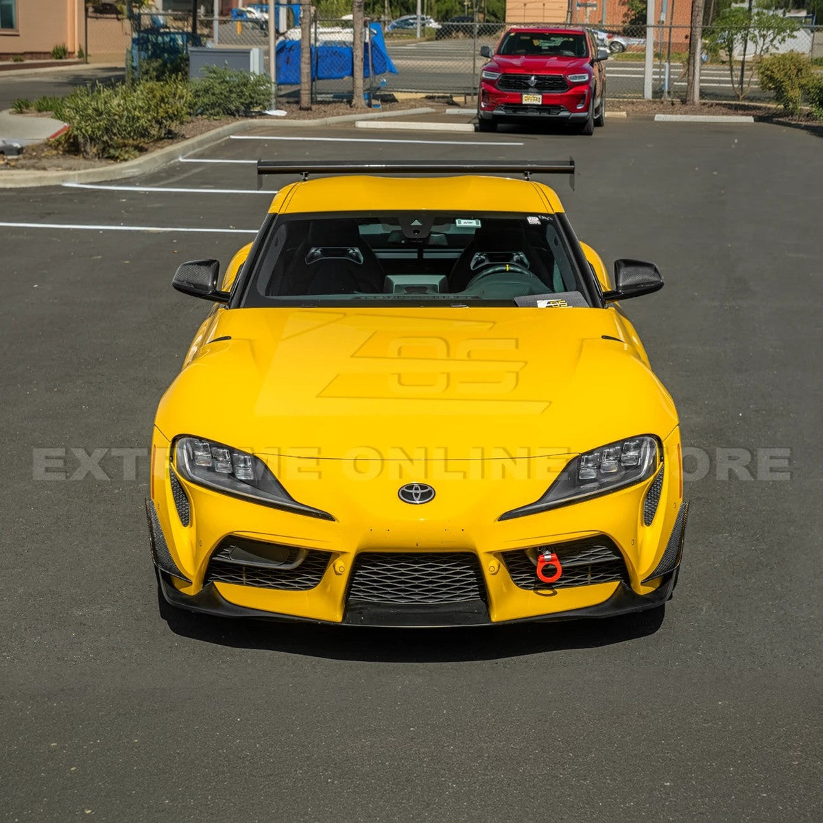 2020-Up Toyota Supra A91 Canard Splitter image 7