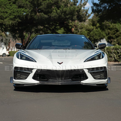Corvette C8 Stingray DRY CARBON FIBER Front Splitter [Z06 / Z07 Conversion Package] image 55