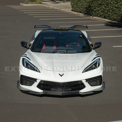 Corvette C8 Stingray DRY CARBON FIBER Front Splitter [Z06 / Z07 Conversion Package] image 56