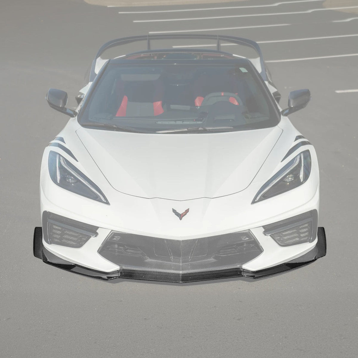 Corvette C8 Stingray DRY CARBON FIBER Front Splitter [Z06 / Z07 Conversion Package] image 52