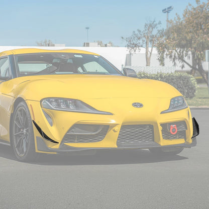2020-Up Toyota Supra A91 Canard Splitter image 3