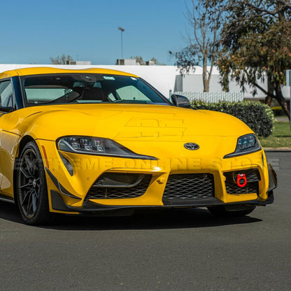 2020-Up Toyota Supra A91 Canard Splitter image 5