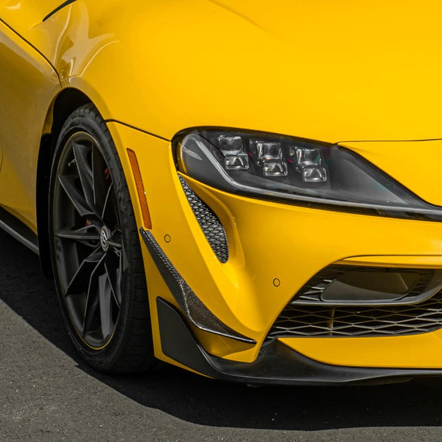 2020-Up Toyota Supra A91 Canard Splitter image 1