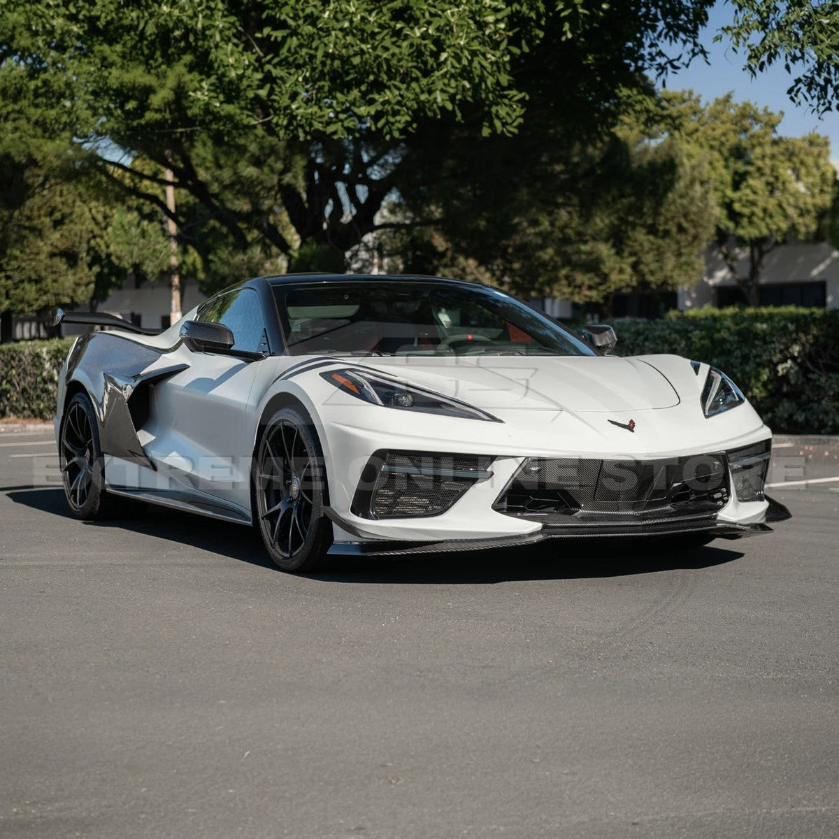 Corvette C8 Stingray DRY CARBON FIBER Front Splitter [Z06 / Z07 Conversion Package] image 57