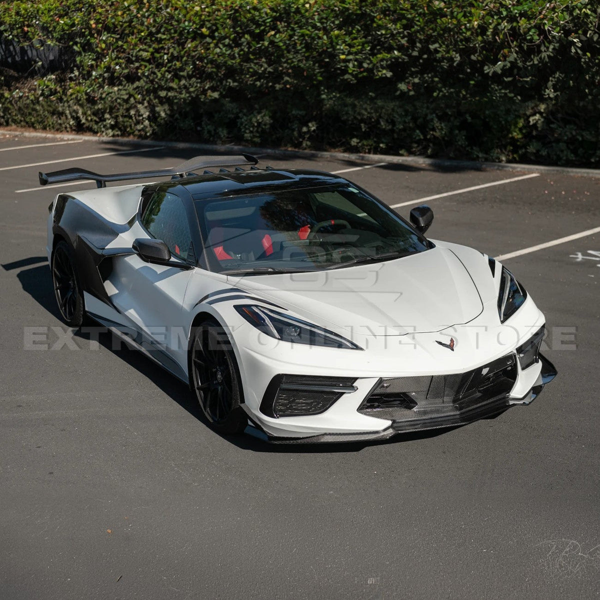 Corvette C8 Stingray DRY CARBON FIBER Front Splitter [Z06 / Z07 Conversion Package] image 58