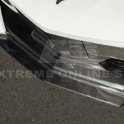 Corvette C8 Stingray DRY CARBON FIBER Front Splitter [Z06 / Z07 Conversion Package] image 61