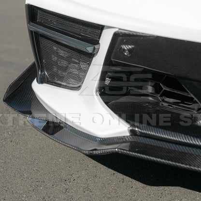 Corvette C8 Stingray DRY CARBON FIBER Front Splitter [Z06 / Z07 Conversion Package] image 62