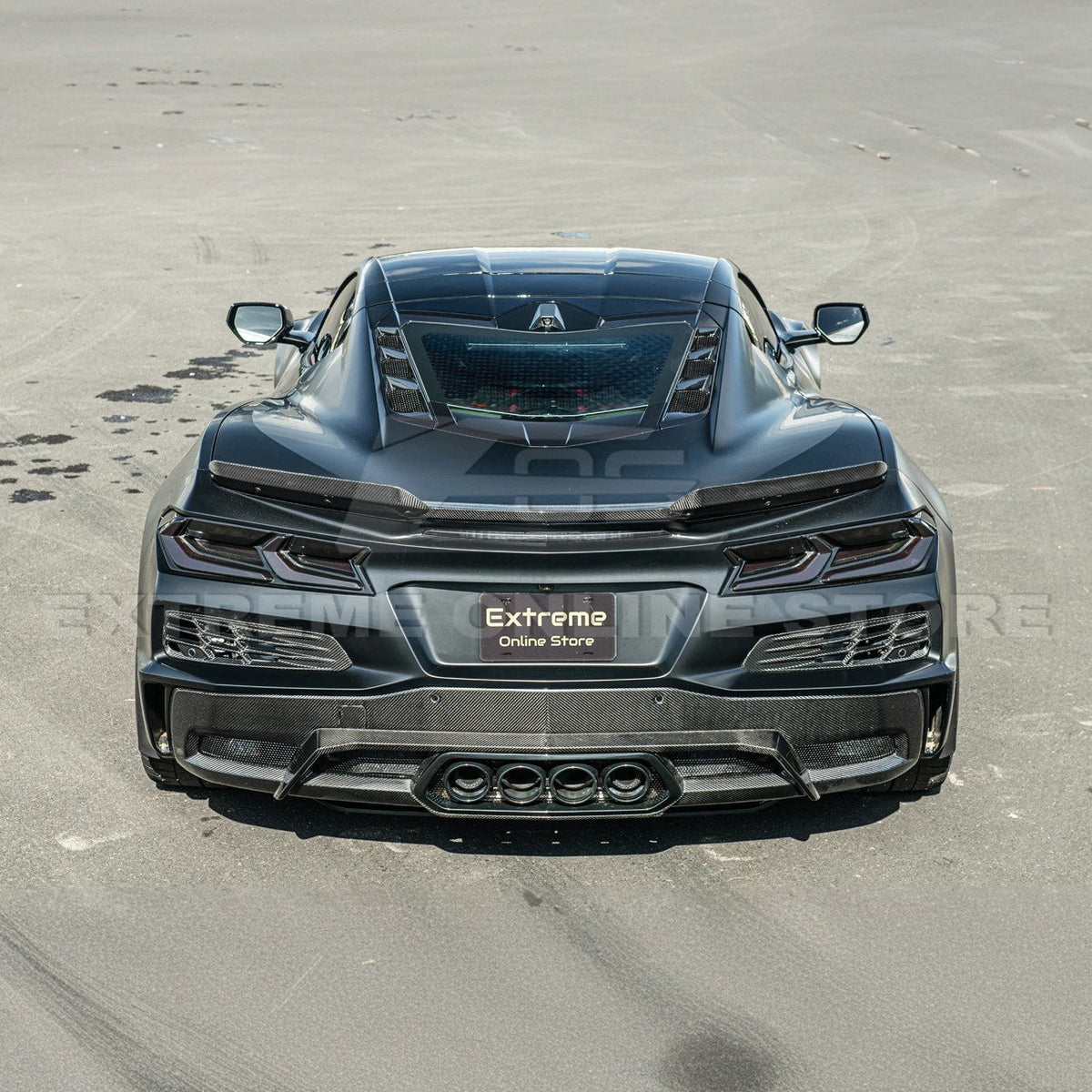 Wicker-Bill Package Corvette C8 Z06 / E-Ray Rear Spoiler image 16