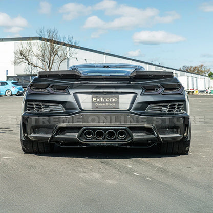 Wicker-Bill Package Corvette C8 Z06 / E-Ray Rear Spoiler image 17