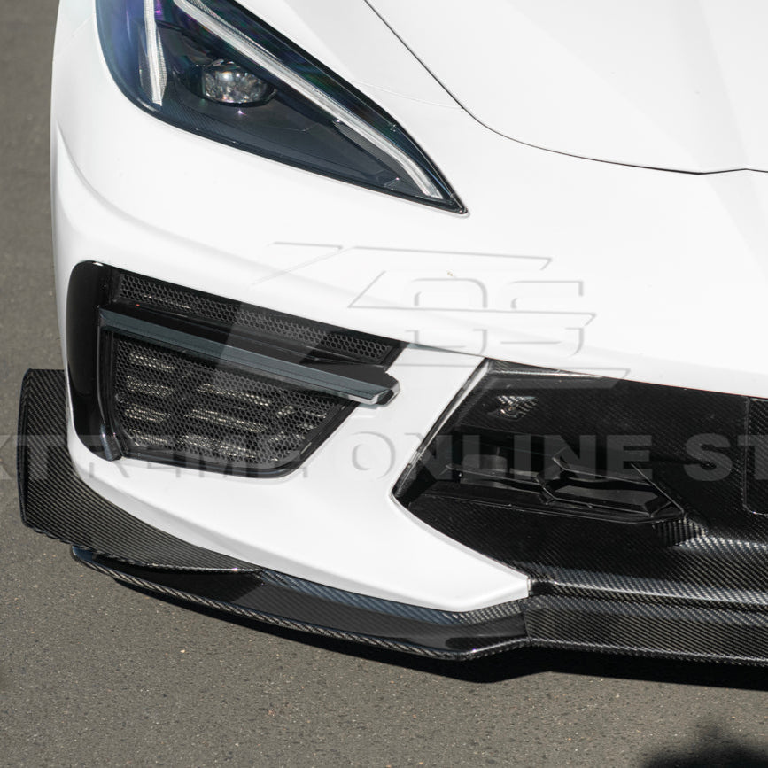Corvette C8 Stingray DRY CARBON FIBER Front Splitter [Z06 / Z07 Conversion Package] image 66