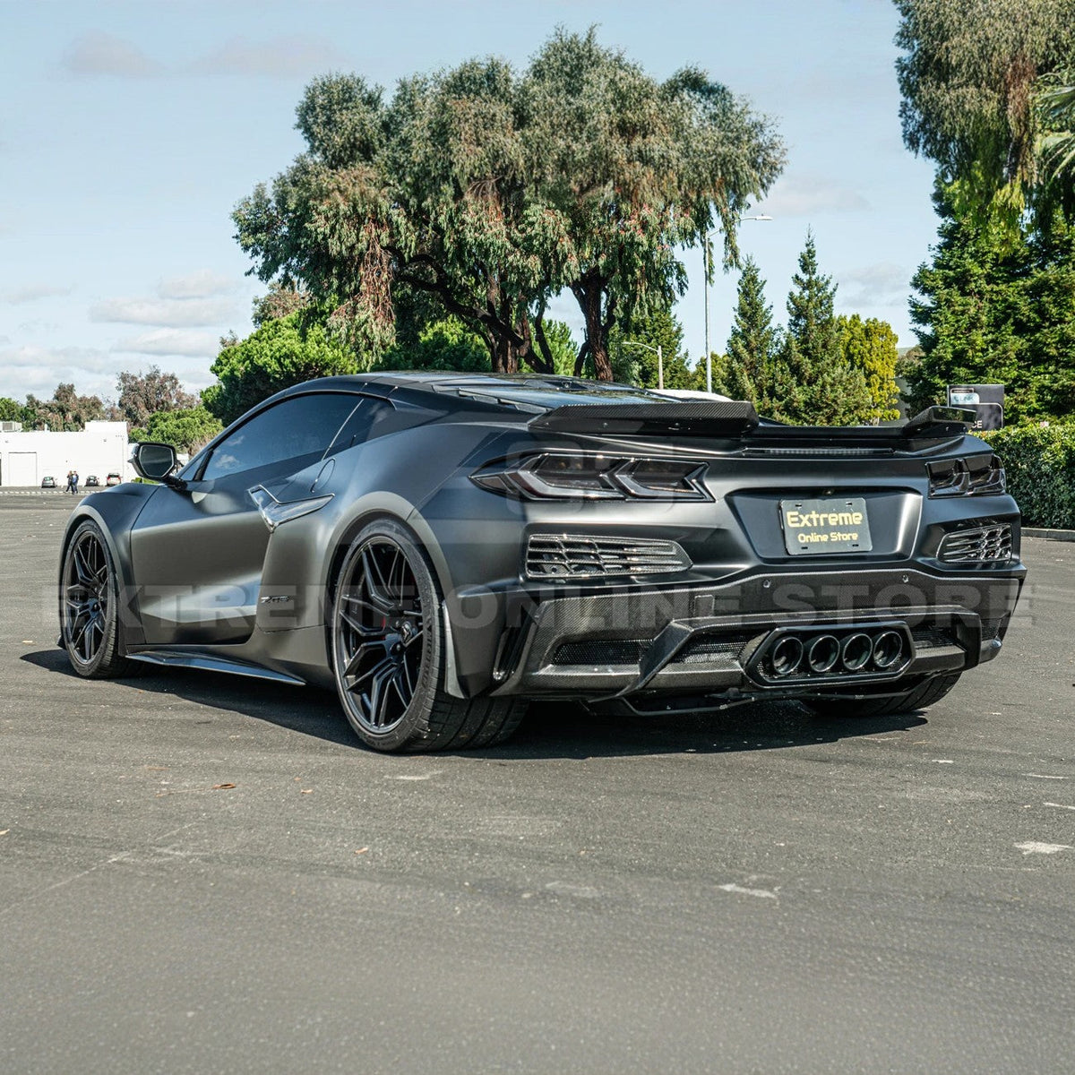 Wicker-Bill Package Corvette C8 Z06 / E-Ray Rear Spoiler image 19