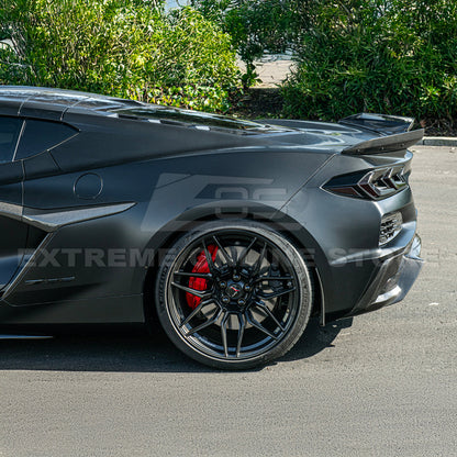Corvette C8 Z06 DRY CARBON FIBER Wicker-bill Extension Winglets image 11