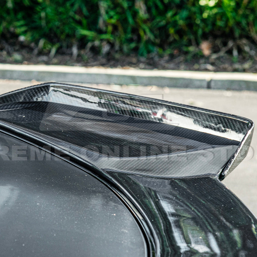 Corvette C8 Z06 DRY CARBON FIBER Wicker-bill Extension Winglets image 13