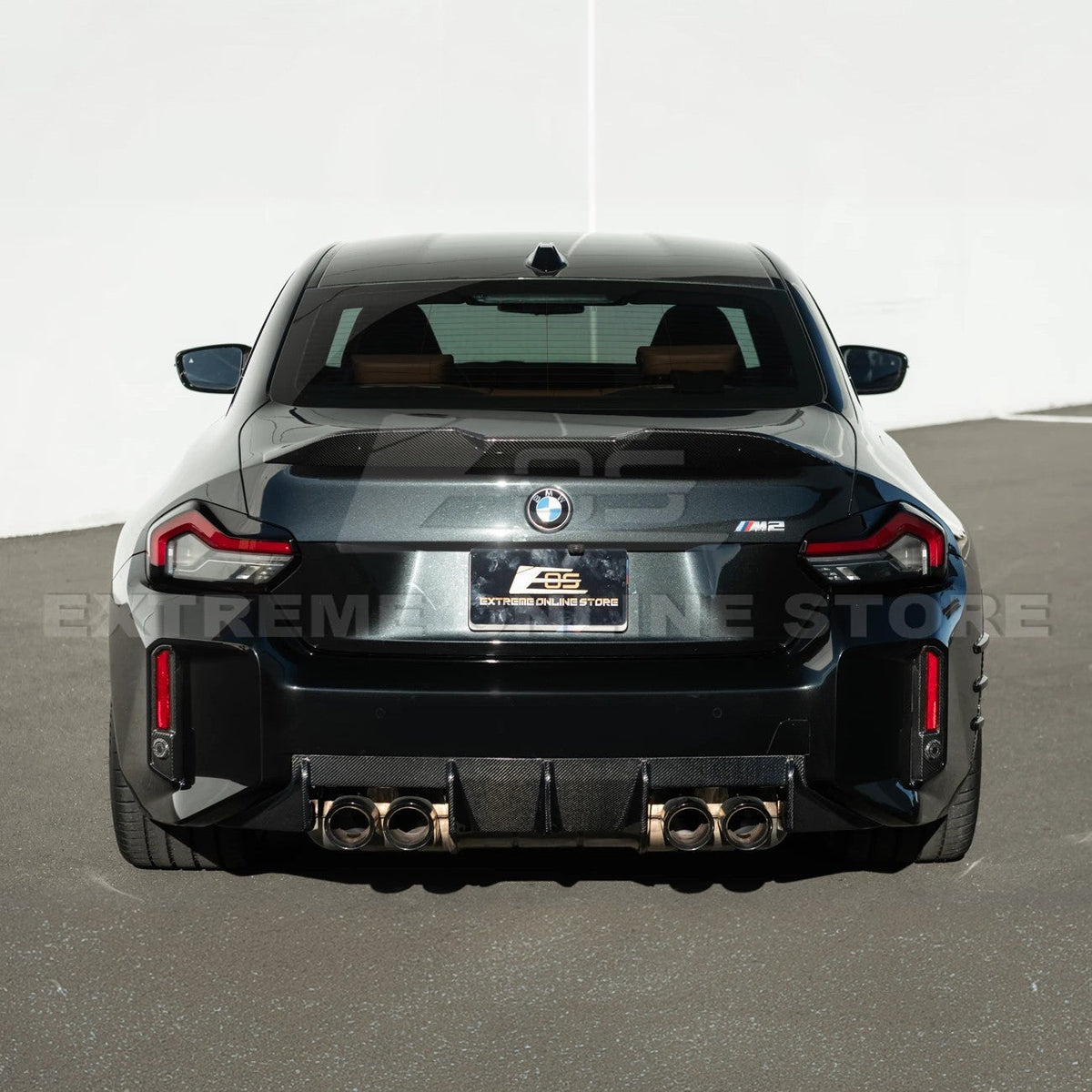 2023-Up BMW G87 M2 | Factory CARBON FIBER Replacement Rear Bumper Reflector image 6