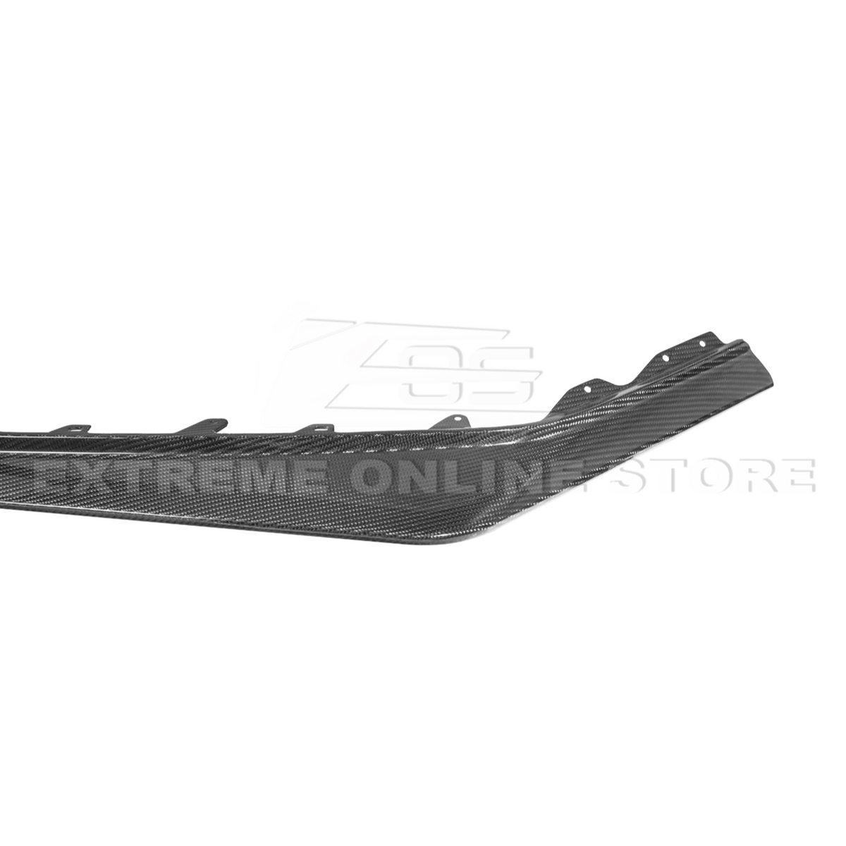 Corvette C8 Z06 / E-Ray DRY CARBON FIBER Front Splitter [Z07 Extended One-Piece Package] image 15