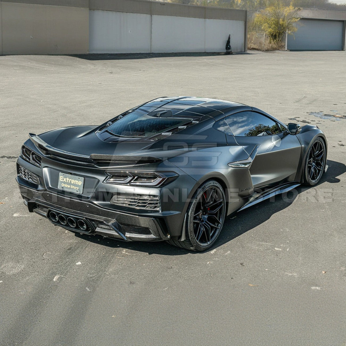 Wicker-Bill Package Corvette C8 Z06 / E-Ray Rear Spoiler image 14