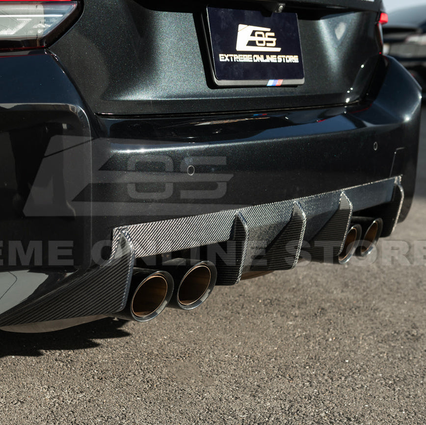2023-Up BMW G87 M2 | M Performance V2 Rear Bumper Diffuser image 14